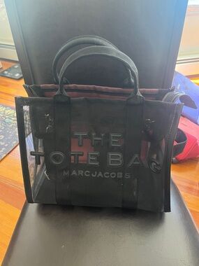 Marc Jacobs The Tote Bag Medium Black Mesh